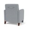 Lesro Siena Lounge Reception Guest Chair w/ Front Casters, 27 in W 29.5 in L 32.5 in H SN1101 - alternate 3
